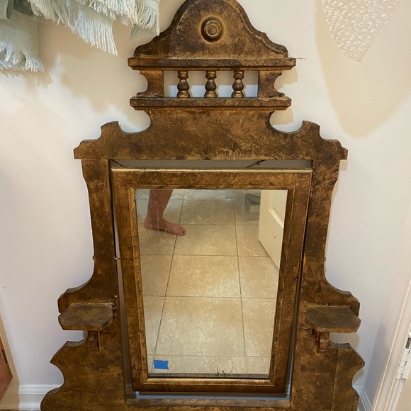 Unique Vintage Other - Unique Vintage Mirror in wooden frame